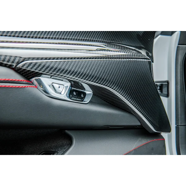 C8 Corvette Door Pillar Panel Cover, Carbon Fiber2020-2025 Corvette C8 - Image 4