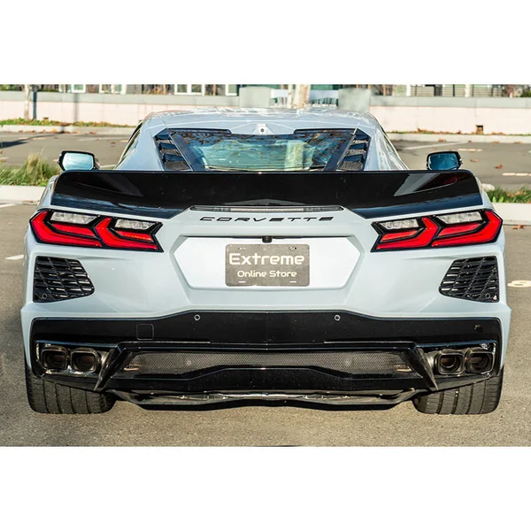 C8 Corvette Ducktail Rear Spoiler, Gloss Black2020-2026 C8 Corvette Stingray & Z51 - Image 2