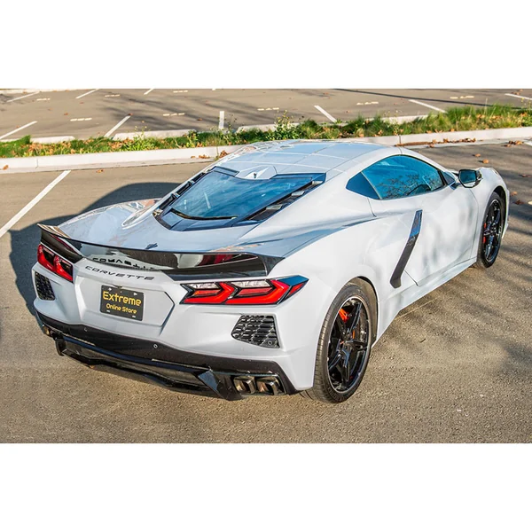 C8 Corvette Ducktail Rear Spoiler, Gloss Black2020-2026 C8 Corvette Stingray & Z51 - Image 4