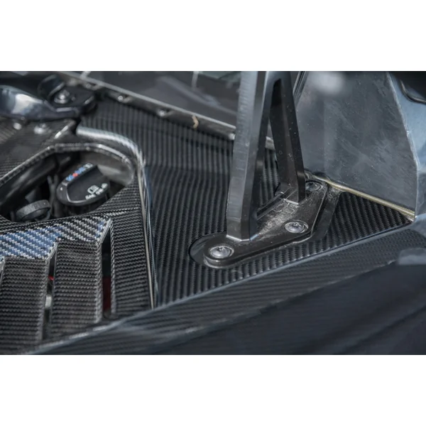C8 Corvette Engine Bay Corner Vent Cover, Carbon Fiber2020-2026 Corvette C8 Coupe - Image 3