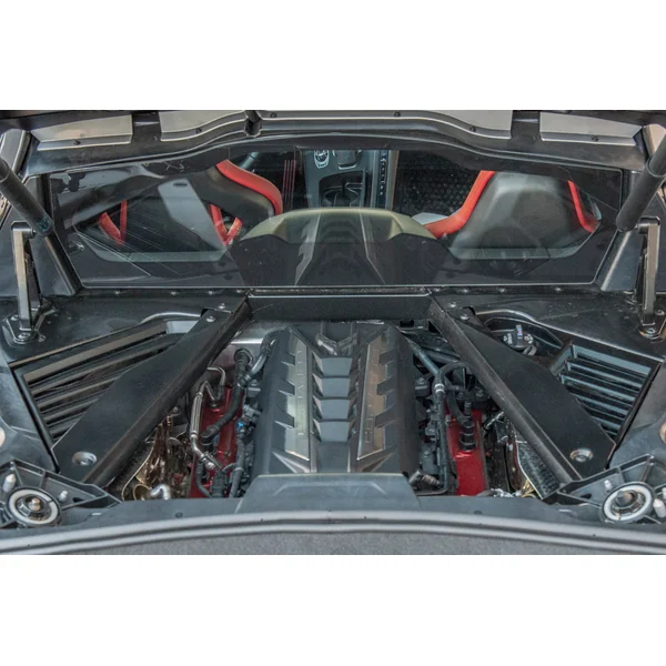 C8 Corvette Engine Bay Panel Cover, Unpainted2020-2026 Corvette C8 Coupe - Image 2