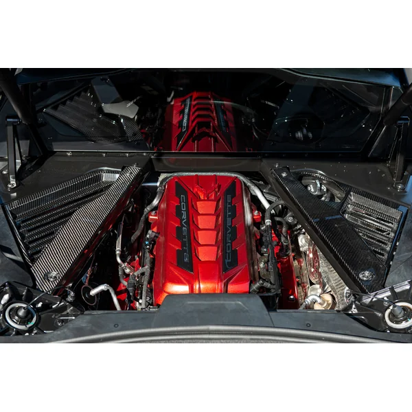 C8 Corvette Engine Bay Panel Covers, Carbon Fiber2020-2026 C8 Corvette Stingray & Z51 - Image 2