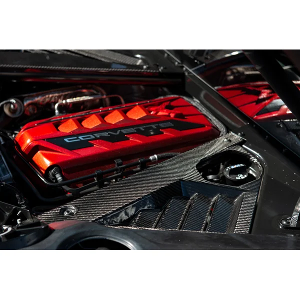C8 Corvette Engine Bay Panel Covers, Carbon Fiber2020-2026 C8 Corvette Stingray & Z51 - Image 5