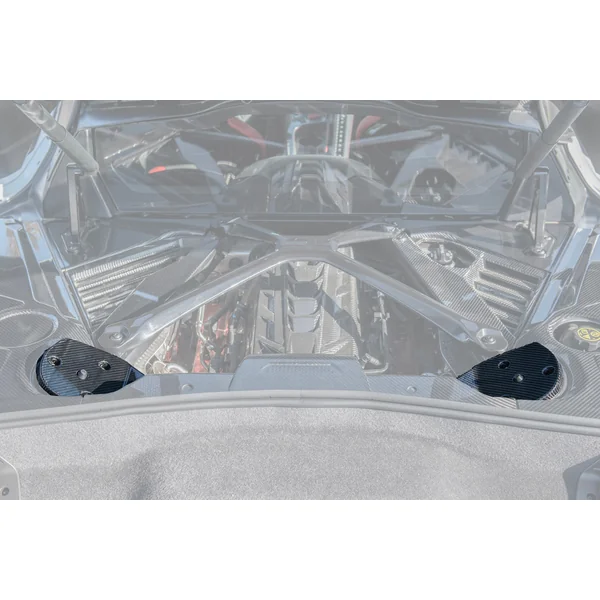 C8 Corvette Engine Bay Strut Covers, Carbon Fiber2020-2026 Corvette C8 w/ Mag-Ride