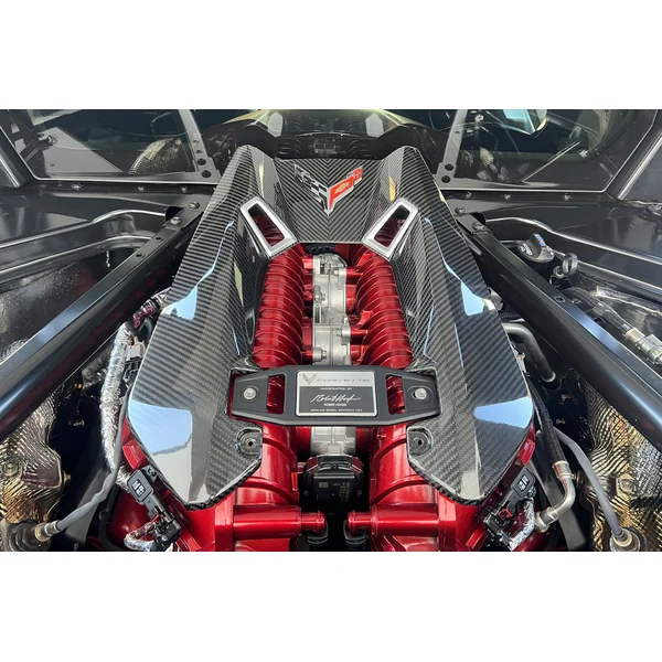 C8 Corvette Engine Cover, Carbon Fiber2023-2026 Corvette C8 Z06 Coupe - Image 3
