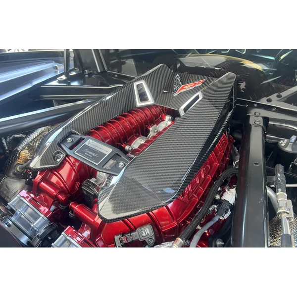 C8 Corvette Engine Cover, Carbon Fiber2023-2026 Corvette C8 Z06 Coupe - Image 5