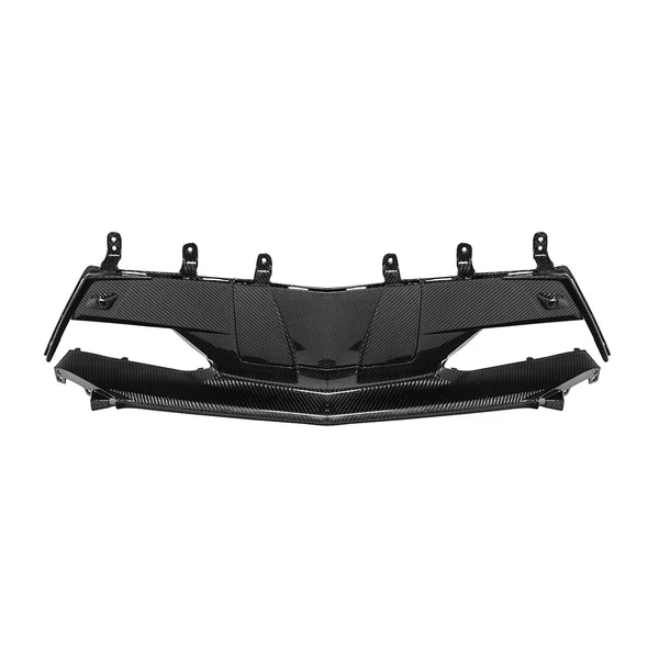 C8 Corvette Front Fascia Panel Grille Cover, Carbon Fiber2020-2026 Corvette Non-Z06 - Image 2