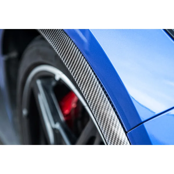 C8 Corvette Front Side Wheel Fender, Hydro-Dipped Carbon Fiber2020-2026 Corvette - Image 3