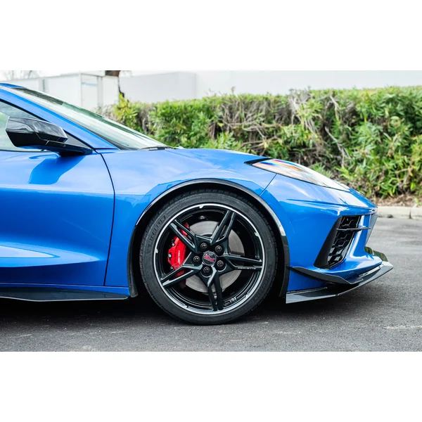 C8 Corvette Front Side Wheel Fender, Hydro-Dipped Carbon Fiber2020-2026 Corvette - Image 4