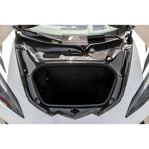 C8 Corvette Front Trunk Side Trim Cover Kit, Carbon Fiber2020-2026 C8 Corvette - Image 4