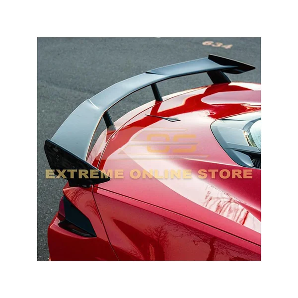 C8 Corvette High Wing Rear Spoiler, Painted Carbon Flash2020-2026 C8 Corvette Stingray & Z51 - Image 6