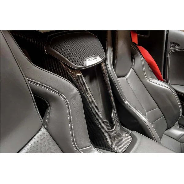 C8 Corvette Interior Waterfall Console Cover, Carbon Fiber2020-2025 C8 Corvette Stingray & Z51