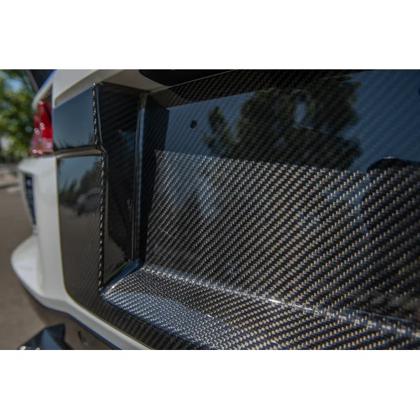 C8 Corvette License Plate Backing Cover, Carbon Fiber2020-2026 Corvette C8 Stingray & Z51 - Image 4