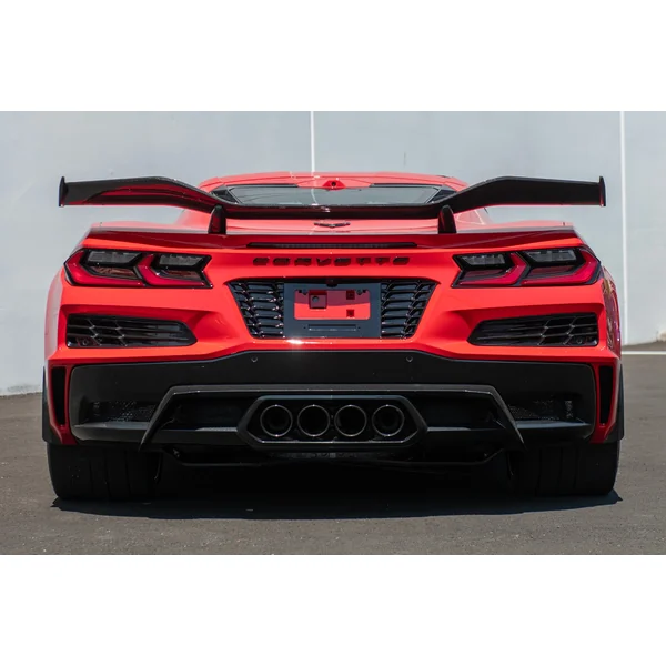 C8 Corvette License Plate Backing Cover, Carbon Flash2023-2026 C8 Corvette Z06 & E-Ray - Image 3