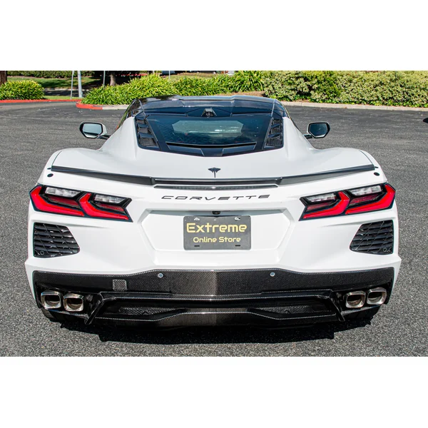 C8 Corvette Low Profile Rear Lid Wing Spoiler, Unpainted2020-2026 Corvette C8 Stingray & Z51 - Image 4