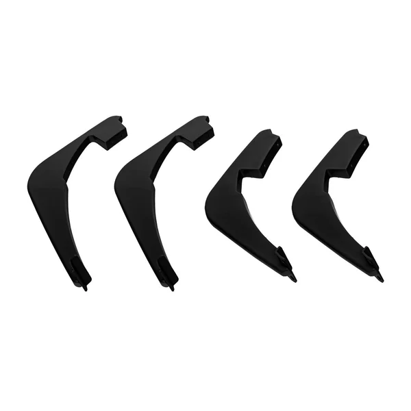 C8 Corvette Rear Diffuser Fins Add-On, Matte Black2020-2026 Corvette Stingray & Z51 - Image 2