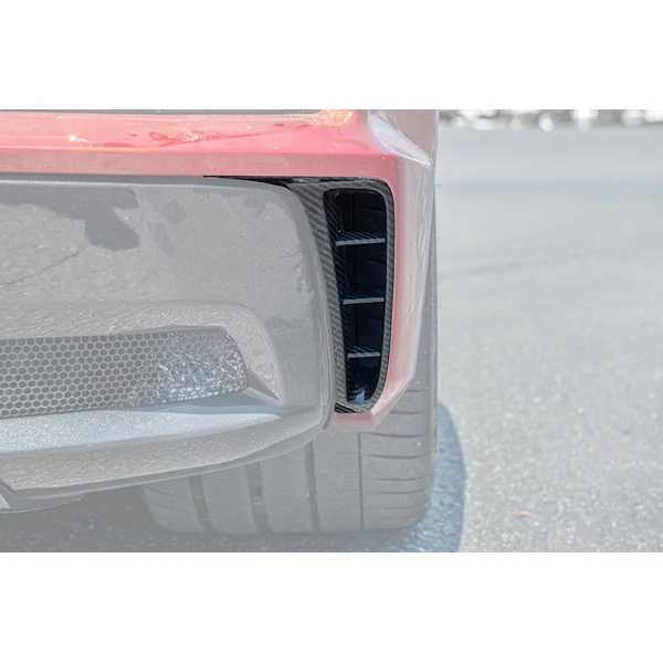 C8 Corvette Rear Diffuser Side Vents, Carbon Fiber2023-2026 Corvette Z06