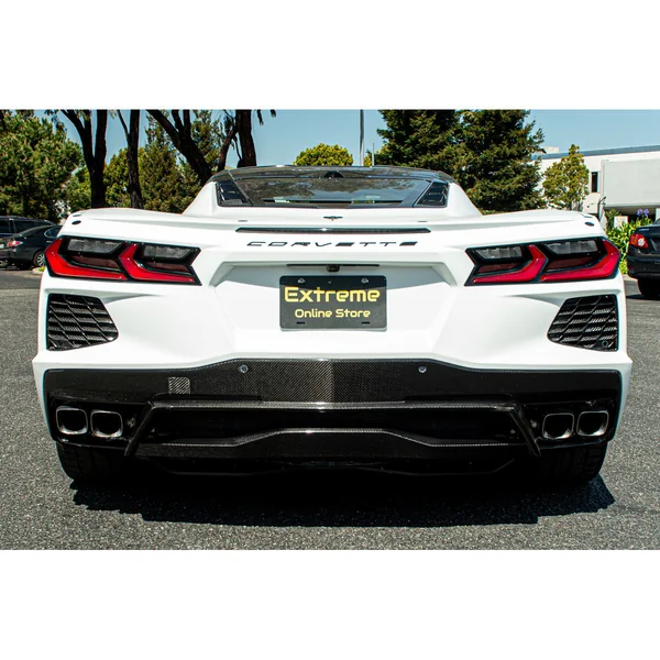 C8 Corvette Rear Grille Trim, Carbon Fiber2020-2026 Corvette Stingray & Z51 - Image 4