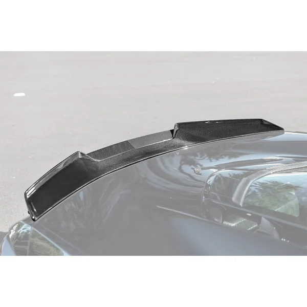 C8 Corvette Rear Spoiler w/ Extended Wicker Bill, Carbon Fiber2023-2026 Corvette Z06 & E-Ray