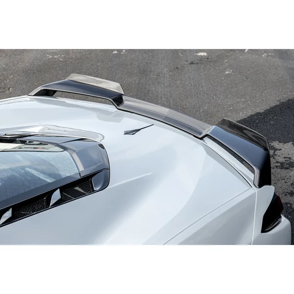 C8 Corvette Rear Spoiler Wicker Bill Extension, Carbon Fiber2020-2026 Corvette C8 Stingray & Z51 - Image 4