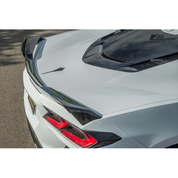 C8 Corvette Rear Spoiler Wicker Bill Extension, Carbon Flash2020-2026 Corvette C8 Stingray & Z51 - Image 5