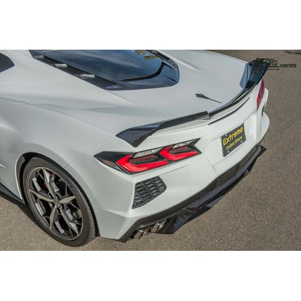 C8 Corvette Rear Spoiler Wicker Bill Extension, Carbon Flash2020-2026 Corvette C8 Stingray & Z51 - Image 6
