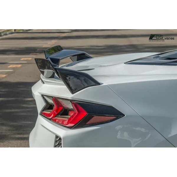 C8 Corvette Rear Spoiler Wicker Bill Extension, Carbon Flash2020-2026 Corvette C8 Stingray & Z51 - Image 7