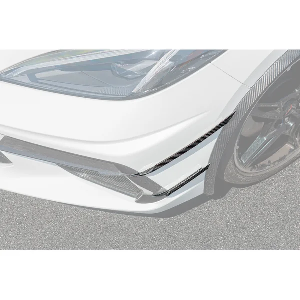 C8 Corvette Side Canards Dive Plane, Carbon Fiber2020-2026 Corvette C8 Stingray & Z51