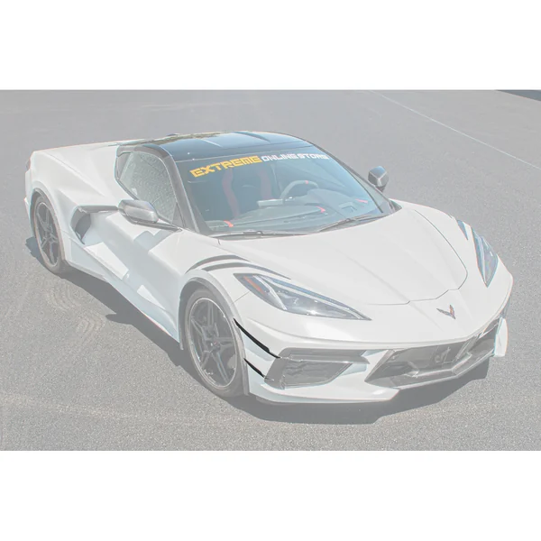 C8 Corvette Side Canards Dive Plane, Carbon Fiber2020-2026 Corvette C8 Stingray & Z51 - Image 3