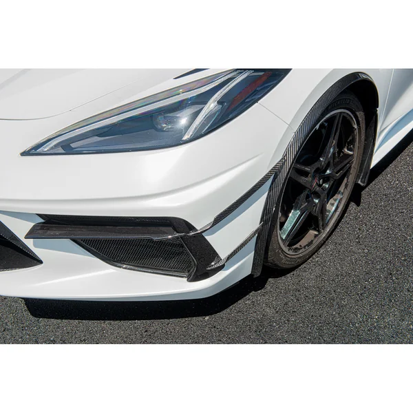 C8 Corvette Side Canards Dive Plane, Carbon Fiber2020-2026 Corvette C8 Stingray & Z51 - Image 5