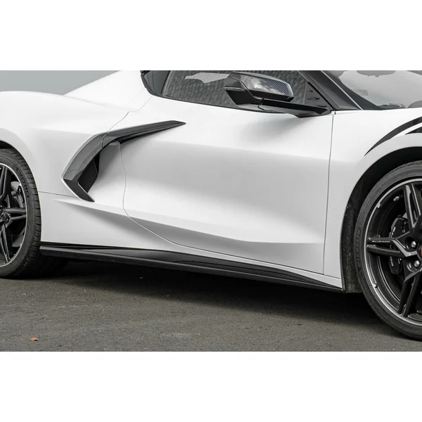 C8 Corvette Side Skirts, Carbon Flash2020-2026 Corvette C8 Stingray & Z51 - Image 3