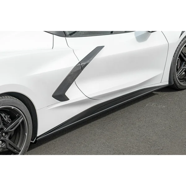 C8 Corvette Side Skirts, Carbon Flash2020-2026 Corvette C8 Stingray & Z51 - Image 4