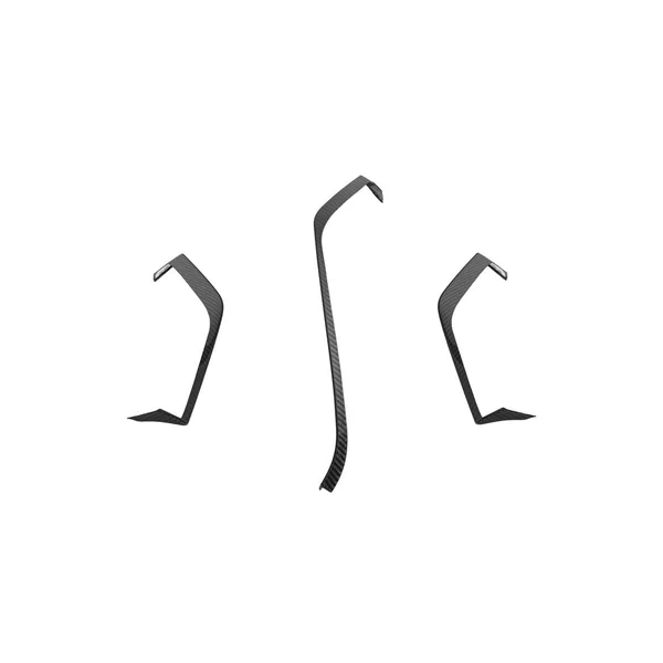 C8 Corvette Upper Dashboard Trim Cover Kit, Carbon Fiber2020-2025 Corvette C8