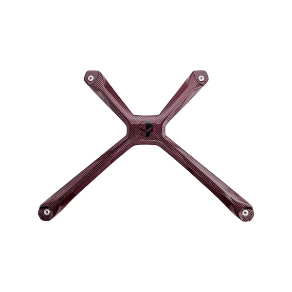 C8 Corvette X-Brace w/ Jake Skull Logo. Red Carbon Fiber2020-2026 C8 Corvette Coupe - Image 2