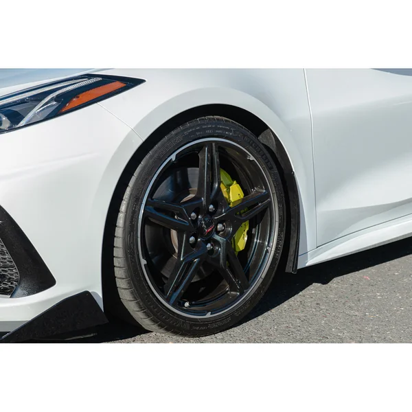 C8 Corvette XL Extended Front Splash Guards, Carbon Flash2020-2026 C8 Corvette Stingray & Z51