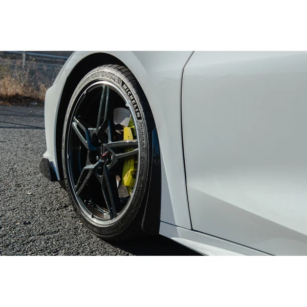 C8 Corvette XL Extended Front Splash Guards, Carbon Flash2020-2026 C8 Corvette Stingray & Z51 - Image 5