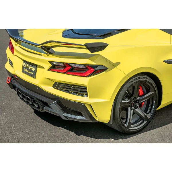 C8 Corvette XL Extended Rear Splash Guards, Unpainted2023-2026 C8 Corvette Z06 & E-Ray - Image 4