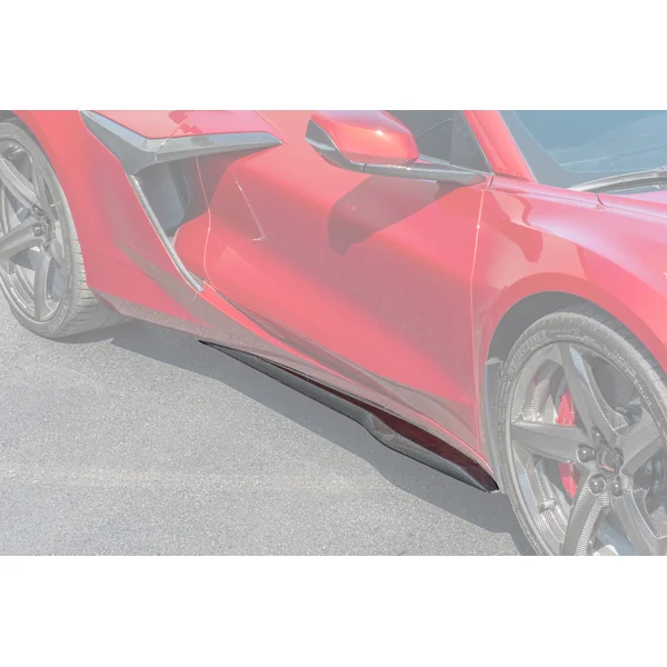 C8 Corvette Z06 Side Skirts, Carbon Fiber2023-2026 Corvette Z06