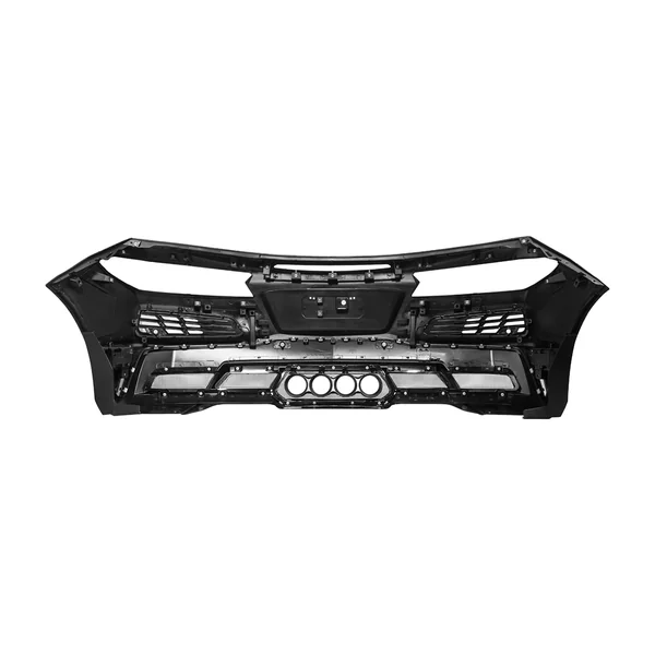 C8 Corvette Z06 Style Rear Bumper w/ Center Quad Exit Diffuser, Unpainted2020-2026 Corvette Stingray & Z51