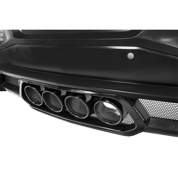 C8 Corvette Z06 Style Rear Bumper w/ Center Quad Exit Diffuser, Unpainted2020-2026 Corvette Stingray & Z51 - Image 5