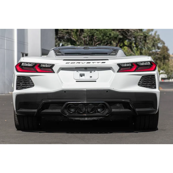 C8 Corvette Z06 Style Rear Center Quad Exit Diffuser, Unpainted2020-2026 C8 Corvette - Image 5