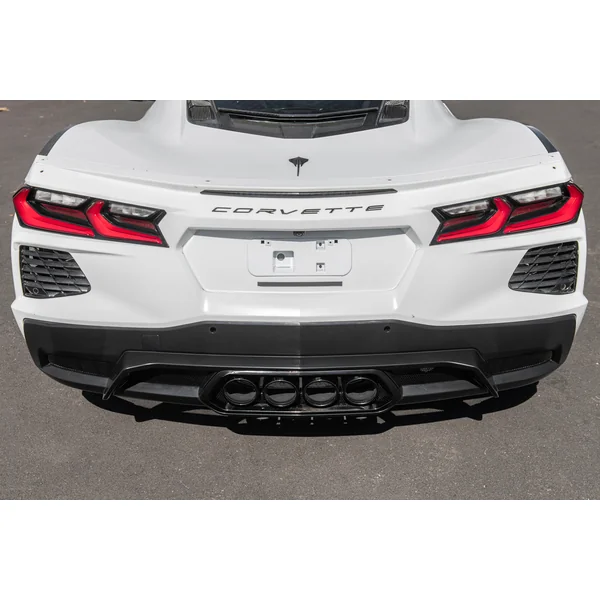 C8 Corvette Z06 Style Rear Center Quad Exit Diffuser, Unpainted2020-2026 C8 Corvette - Image 6