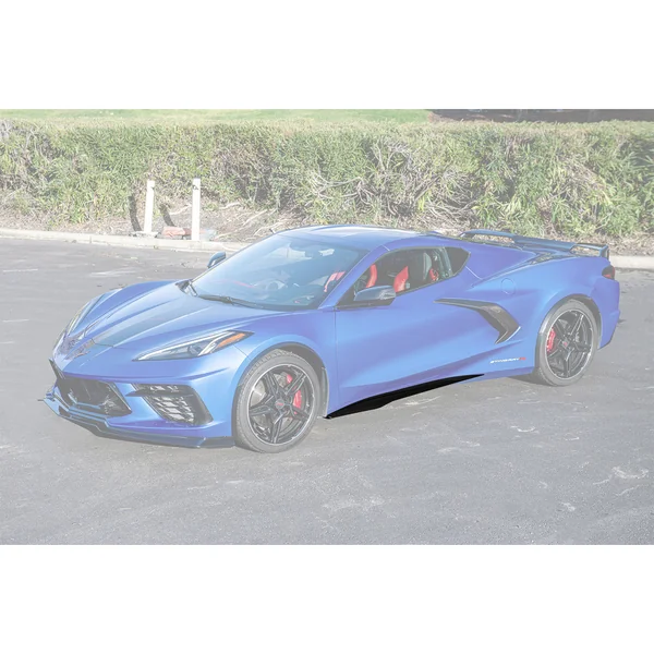 C8 Corvette Z06 Style Side Skirts, Carbon Flash2020-2026 Corvette C8 Stingray & Z51
