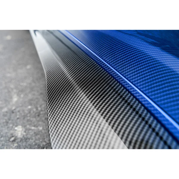 C8 Corvette Z06 Style Side Skirts, Hydro-Dipped Carbon Fiber2020-2026 Corvette C8 Stingray & Z51 - Image 5