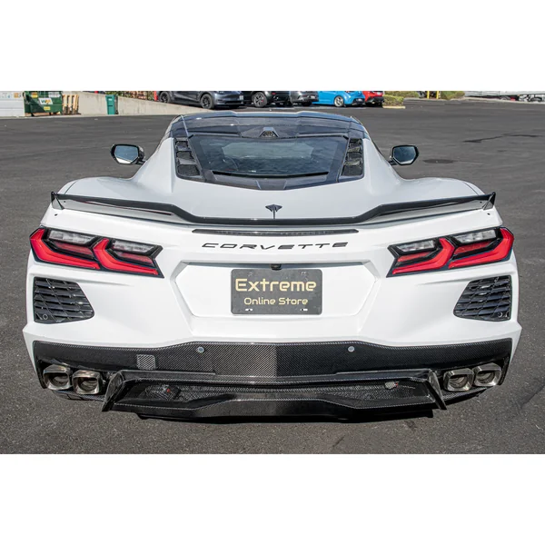 C8 Corvette Z06 Visible Rear Ducktail Spoiler, Carbon Flash2020-2026 Corvette C8 Stingray & Z51 - Image 3