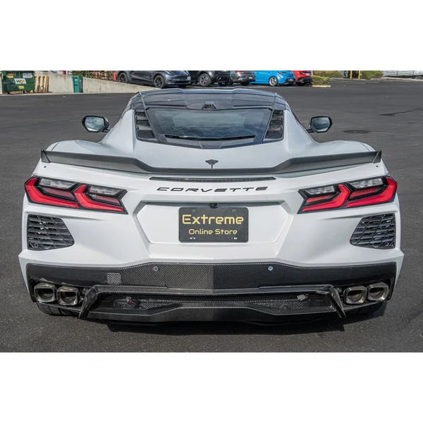 C8 Corvette Z06 Visible Rear Ducktail Spoiler, Unpainted2020-2026 Corvette C8 Stingray & Z51 - Image 4