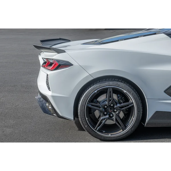 C8 Corvette Z06 Visible Rear Ducktail Spoiler, Unpainted2020-2026 Corvette C8 Stingray & Z51 - Image 6