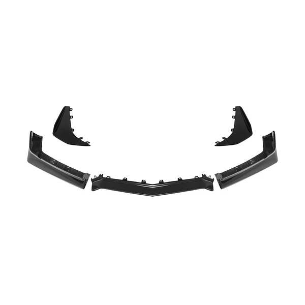 C8 Corvette Z06/Z07 Carbon Fiber Splitter & Canards, Painted Carbon Flash2023-2026 Corvette Z06/Z07 & E-Ray - Image 7