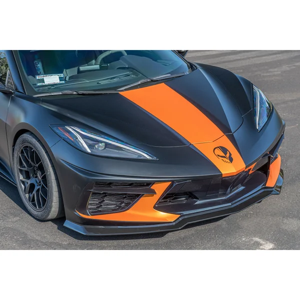 C8 Corvette Z06/Z07 Performance Front Lip Splitter, Carbon Flash2020-2026 Corvette Stingray & Z51 - Image 5