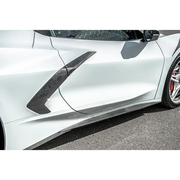 C8 Corvette Z51-Style Side Skirts, Carbon Fiber2020-2026 C8 Corvette Stingray & Z51 - Image 6